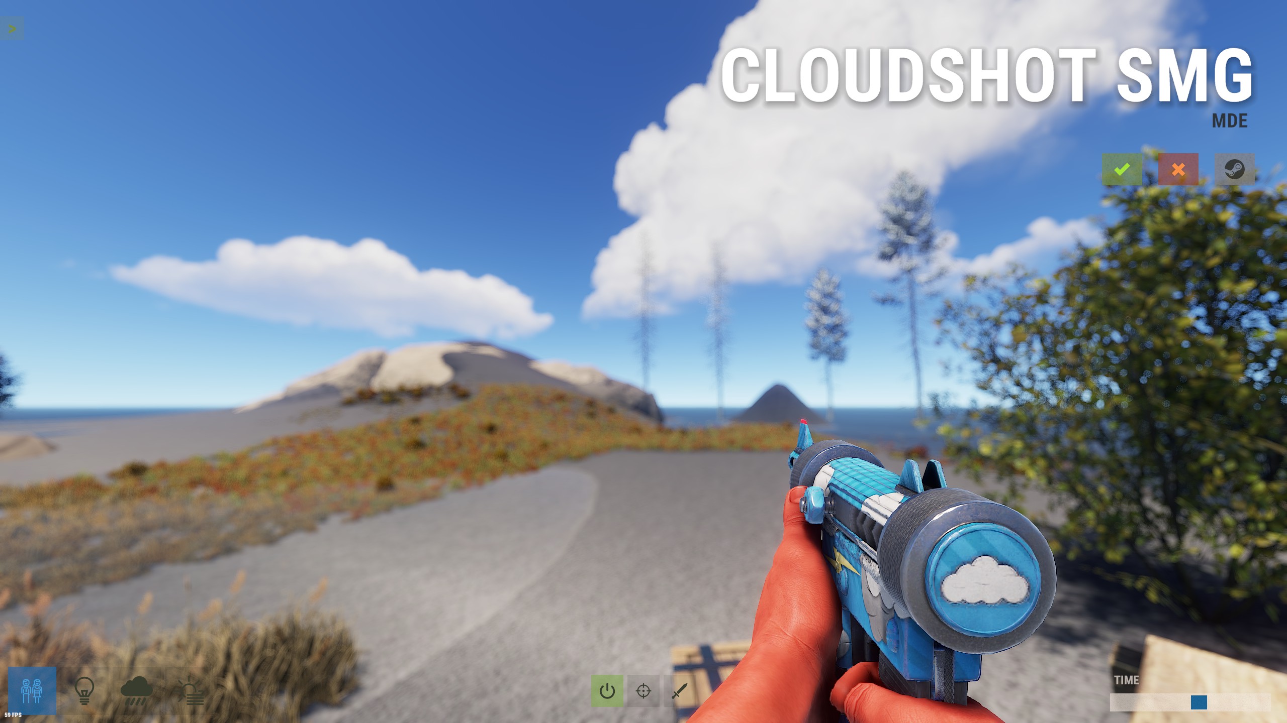 Cloudshot SMG