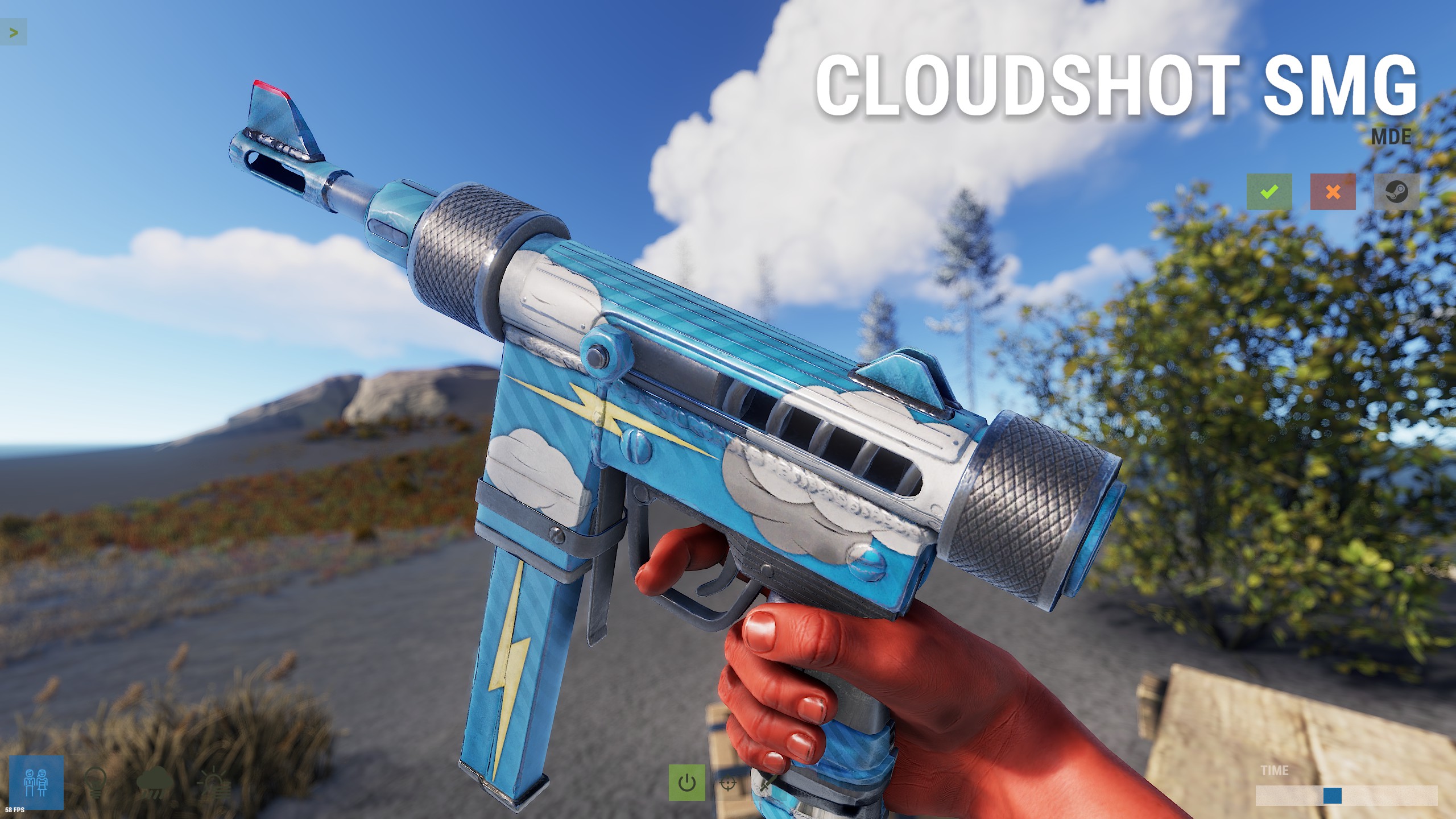 Cloudshot SMG