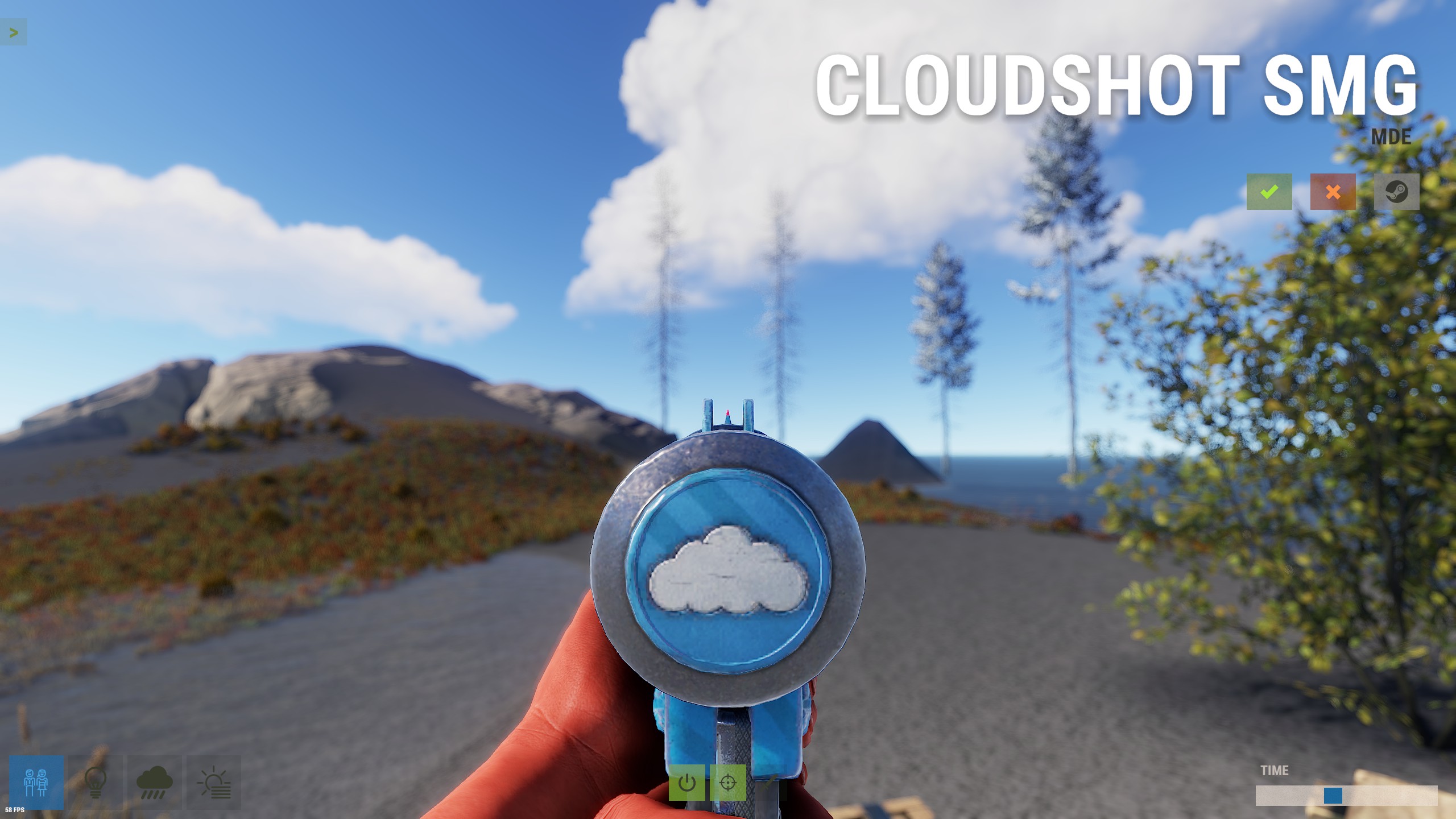 Cloudshot SMG