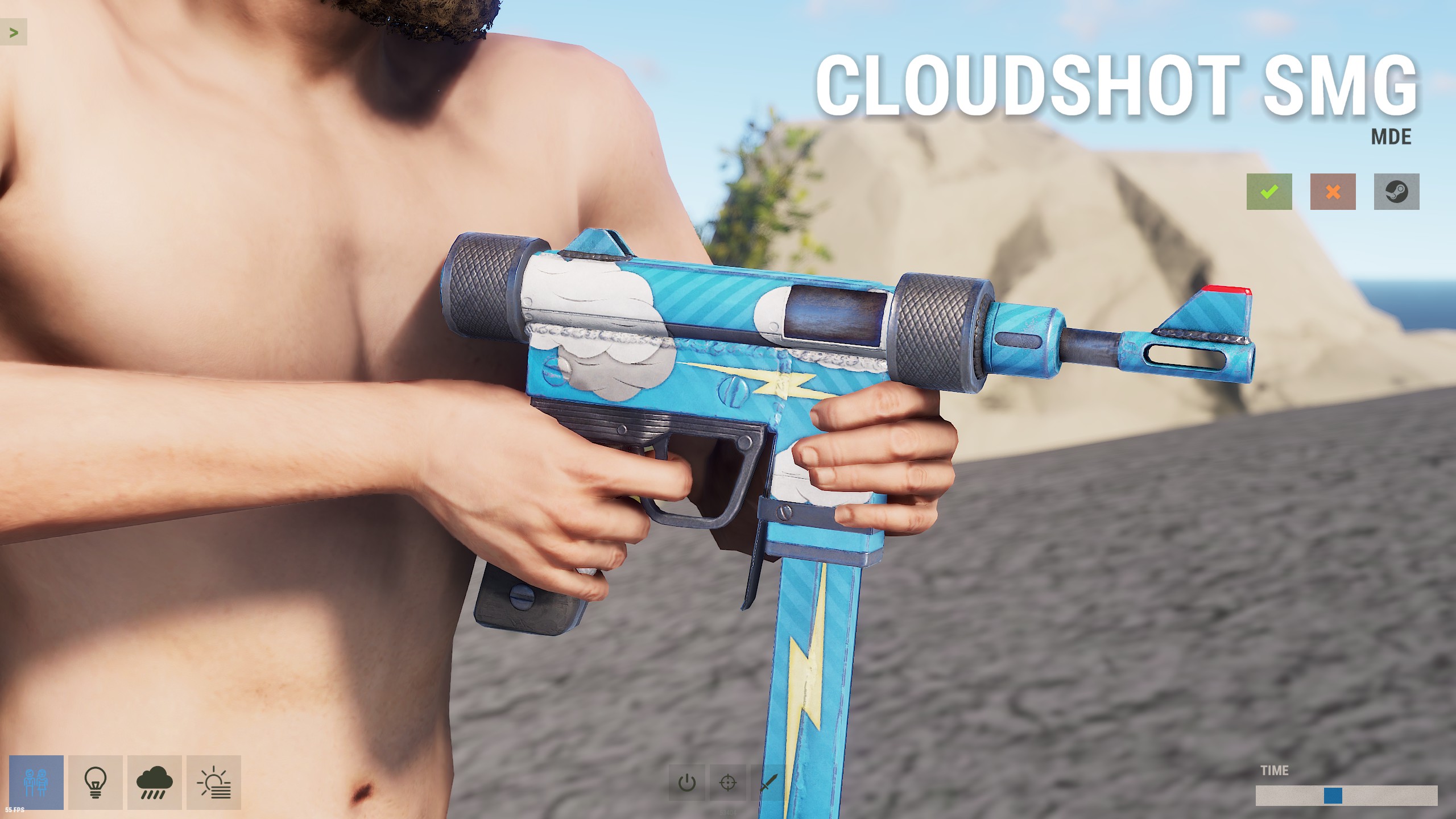 Cloudshot SMG