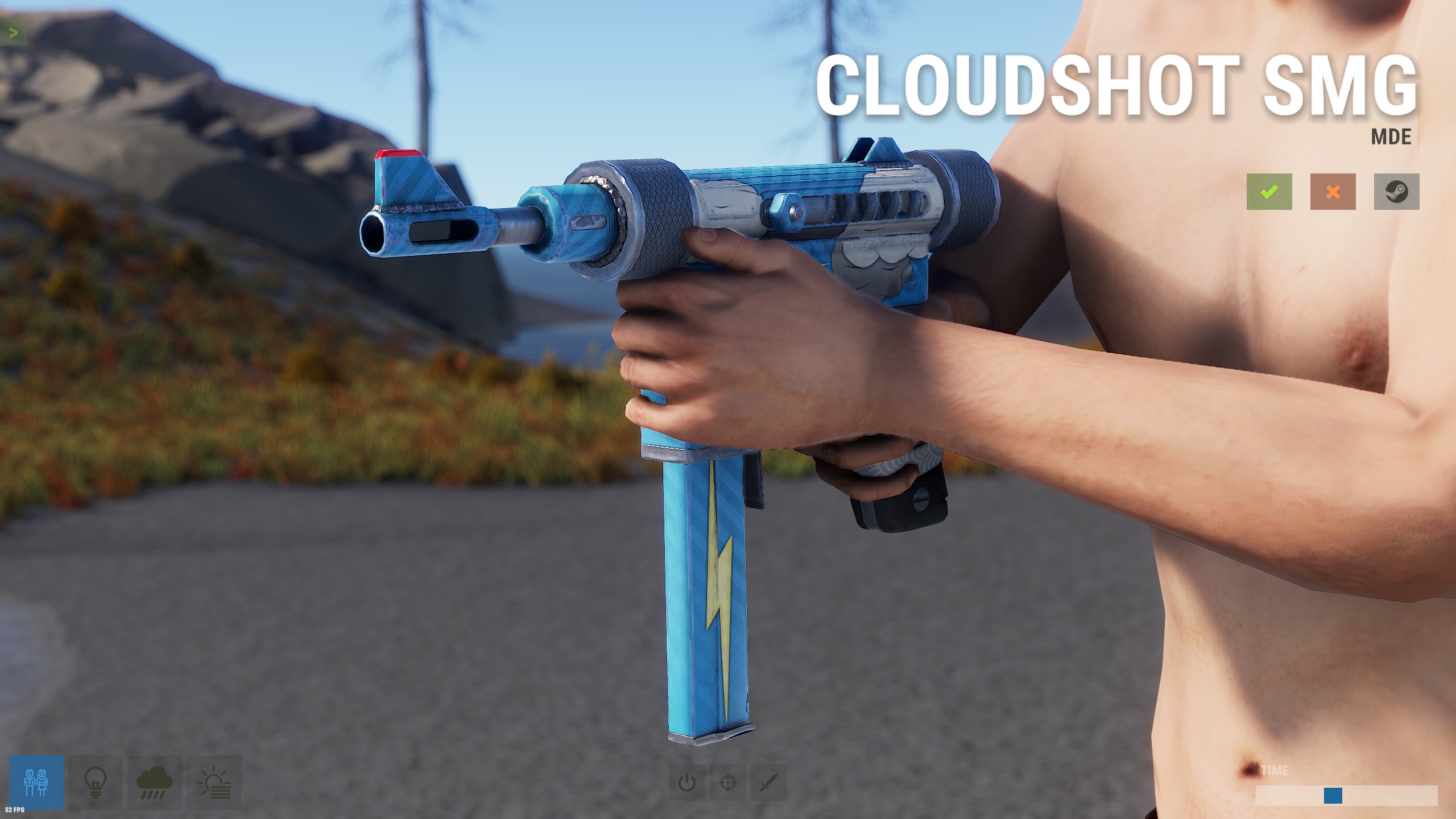 Cloudshot SMG