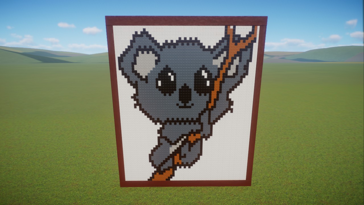Koala Pixel Art
