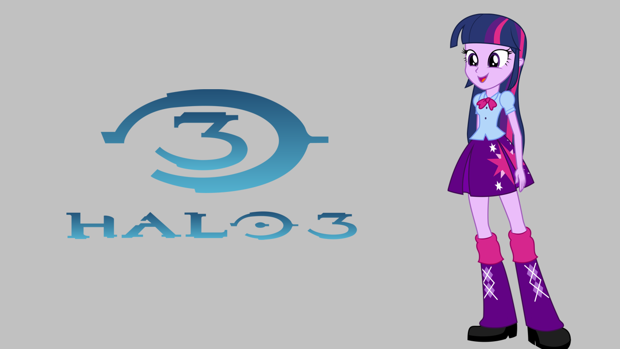 EQG Twilight Sparkle Over Chief - Halo 3