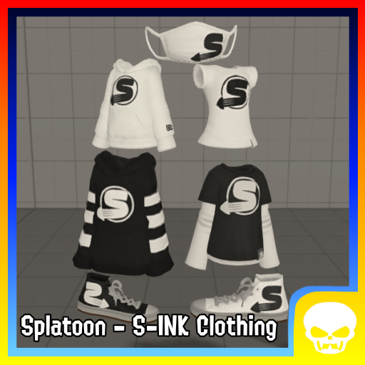 Splatoon - S-INK Clothing Texture Pack