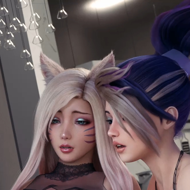 bamhor 25.12 英雄联盟 阿狸/凯莎/阿卡丽 Ahri&Kaisa&Akali