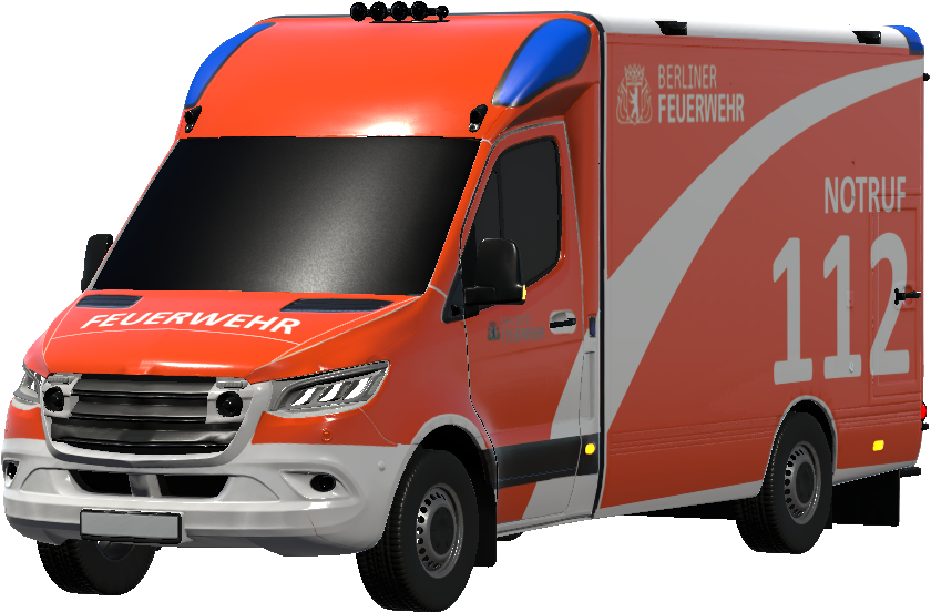 Berliner Feuerwehr RTW