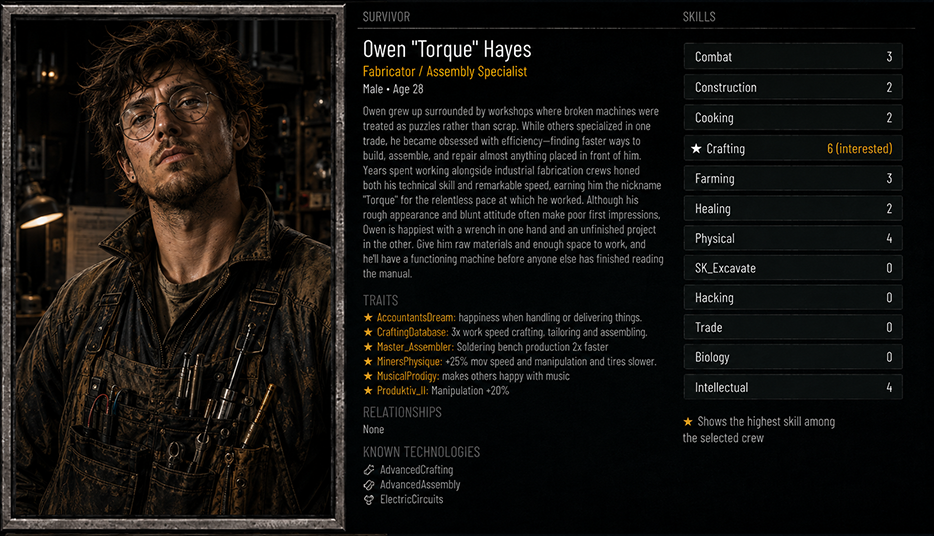 Owen "Torque" Hayes