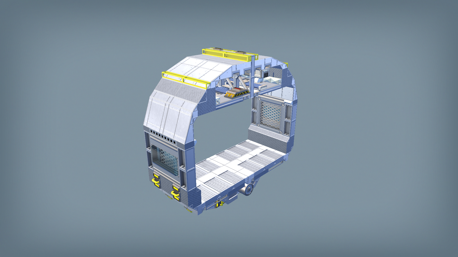 space station I large corridor 2/4