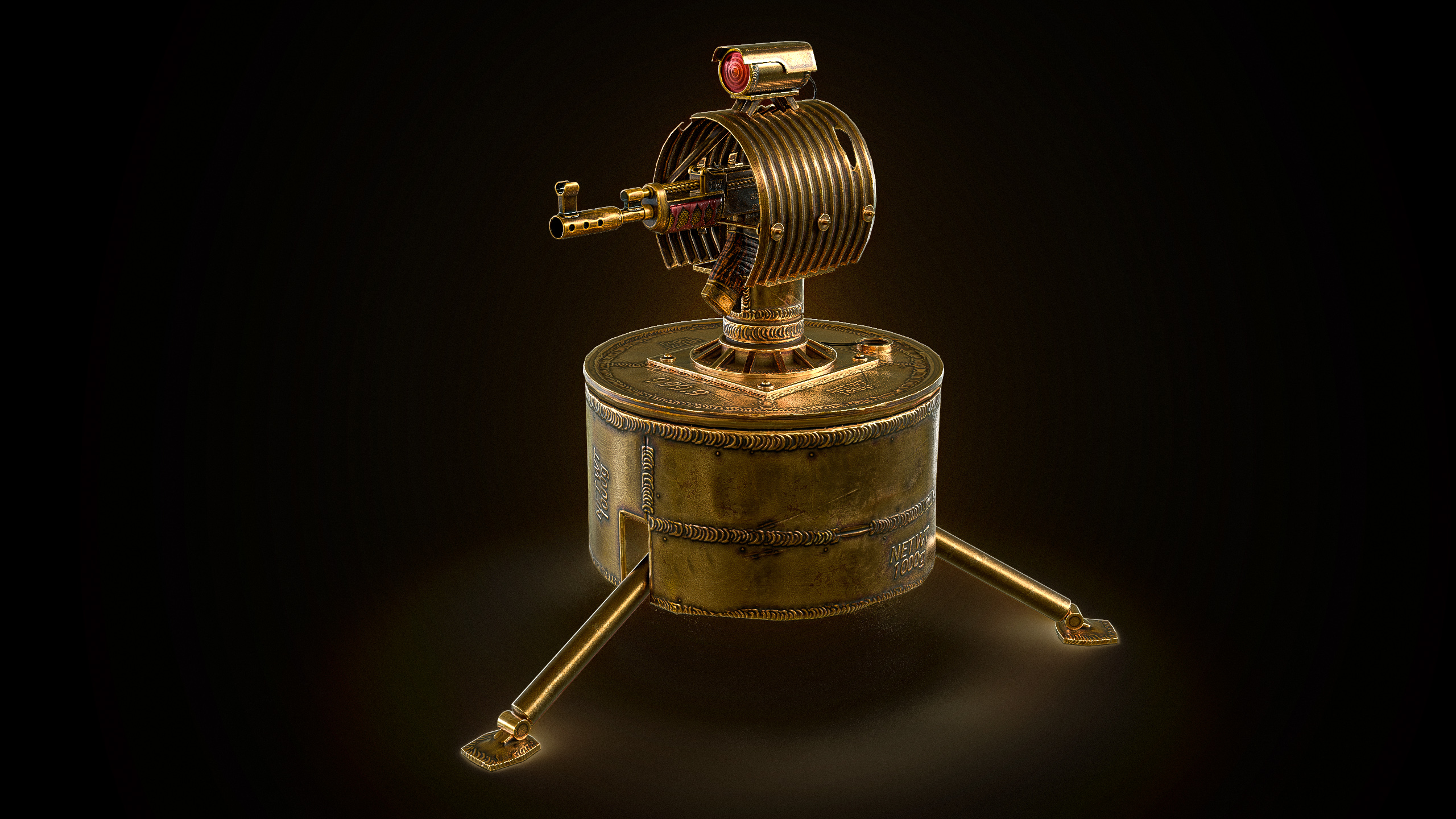 Gold Chains Auto Turret