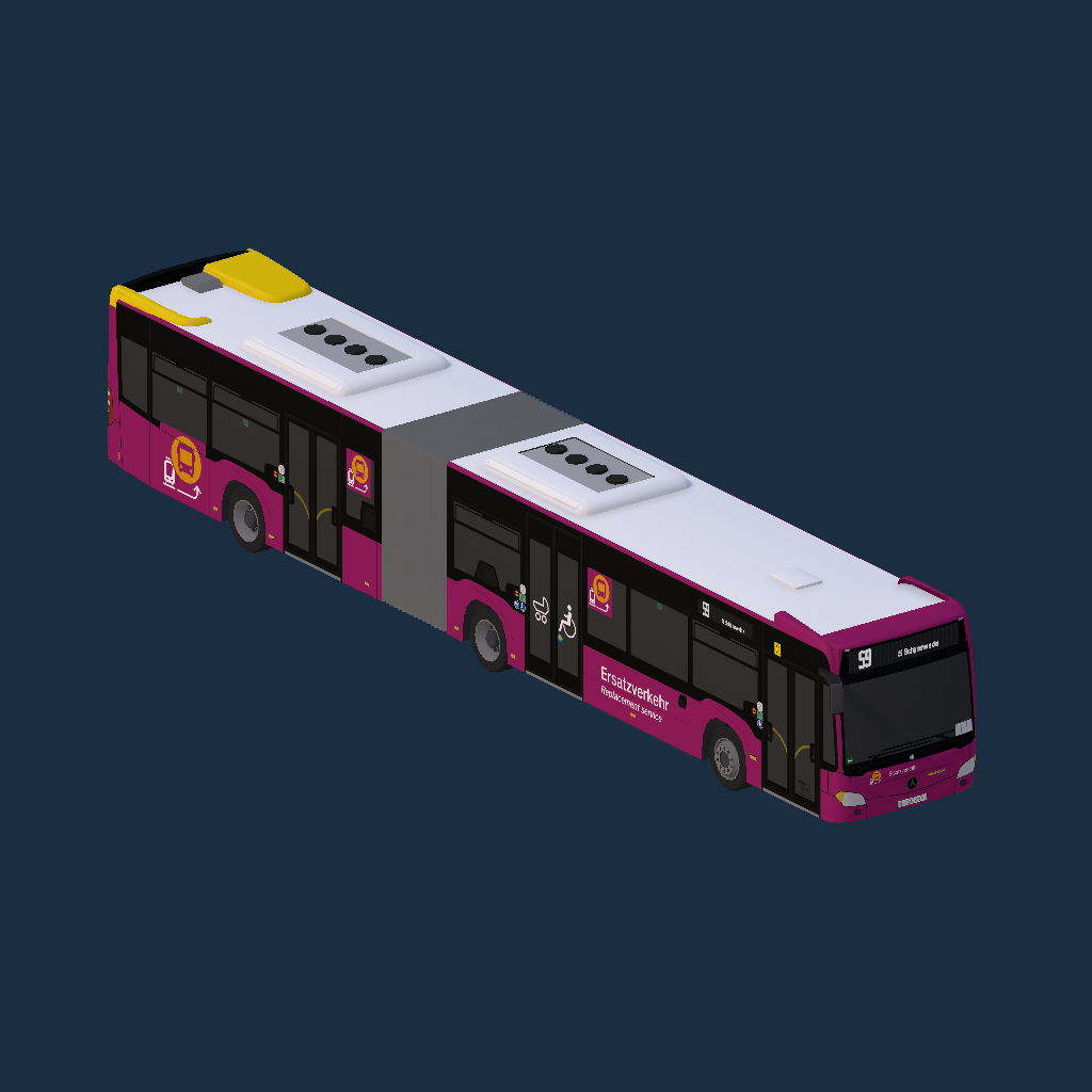 Schröder Reisen - MB C2 G (Euro VI) '12 - DB SEV Lack (ex. BVG Lack) - Wagen 8691