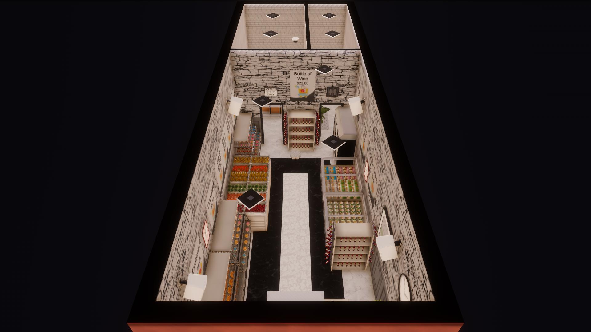 [JH] A1 Supermarket (MAXED) Monotone