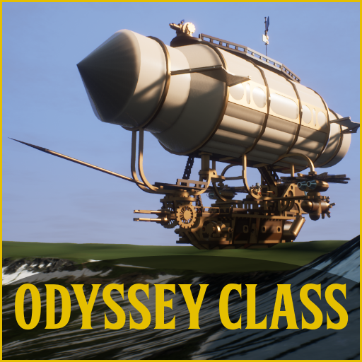 Odyssey Class Steampunk Airship