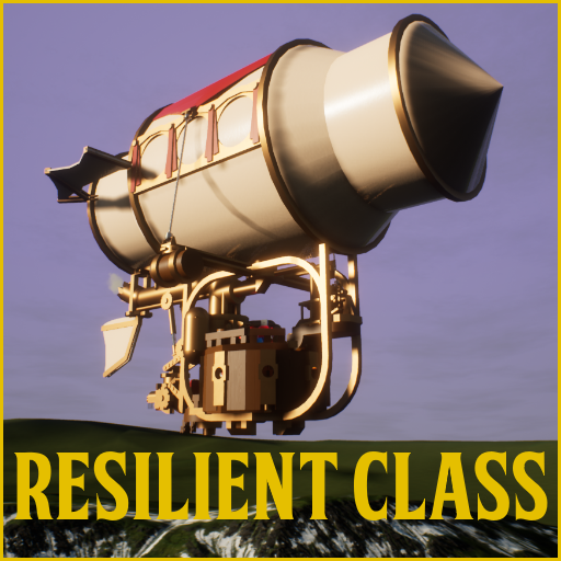Resilient Class Steampunk Airship