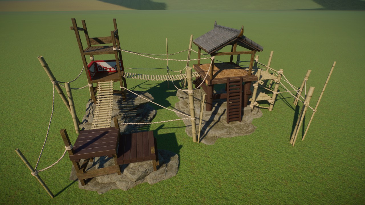 East Asian Climbing Frame