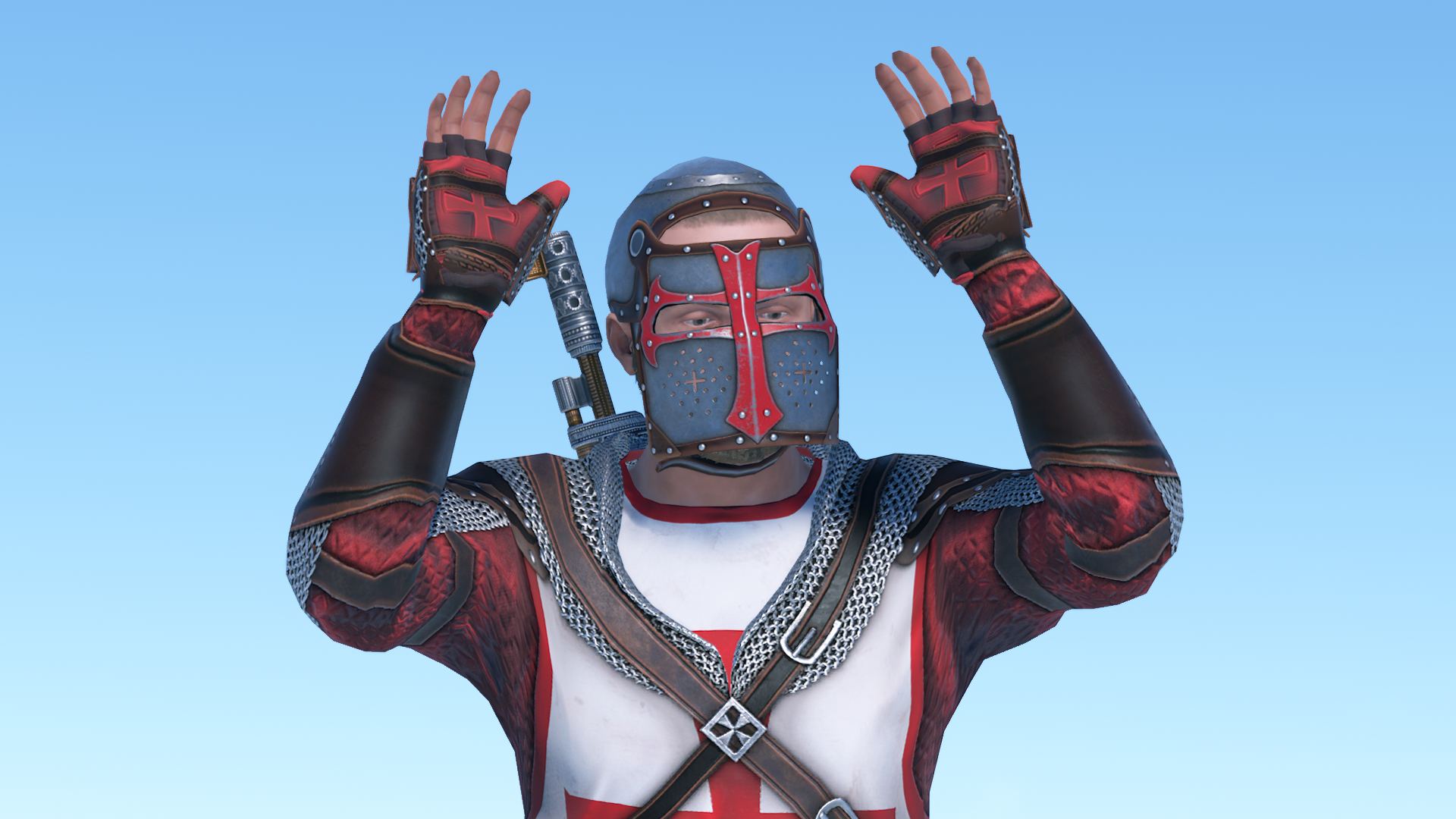 Knights Templar Roadsign Gloves thumbnail 4