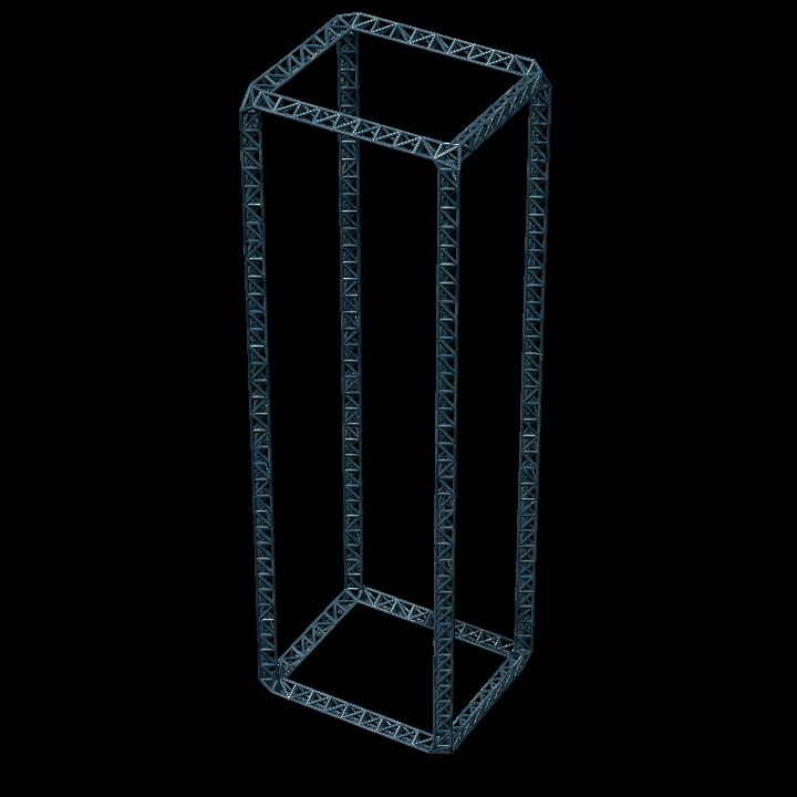 Girder constructions blue metal 2