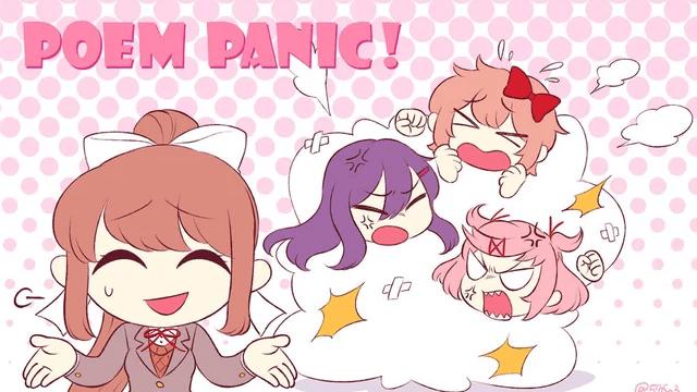 Doki Doki Literature Club! - Poem panic! tank music