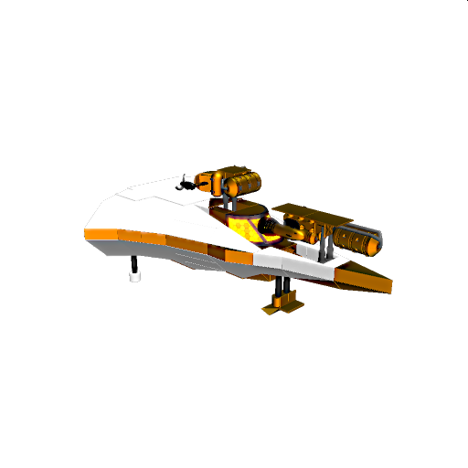 Bio-Vylith Fighter-Ship, Blade of Gold, multi-terrain version preview
