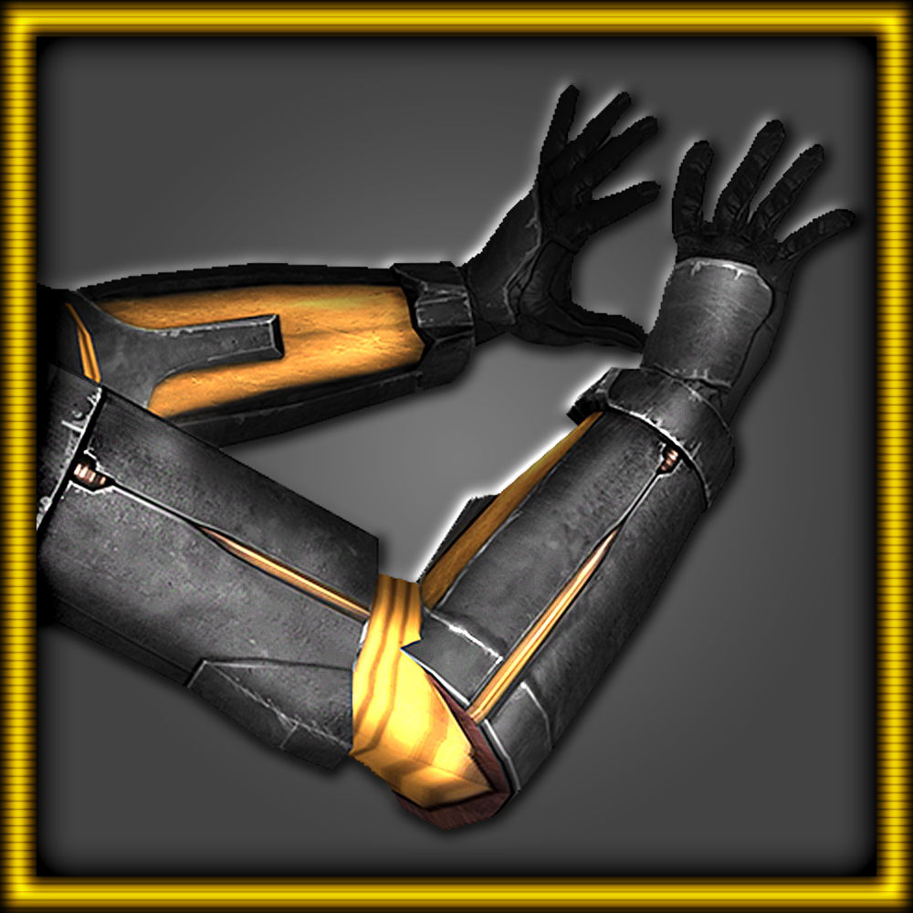 FF97's Beta-Styled Arms/Hands [Retail/Orange]