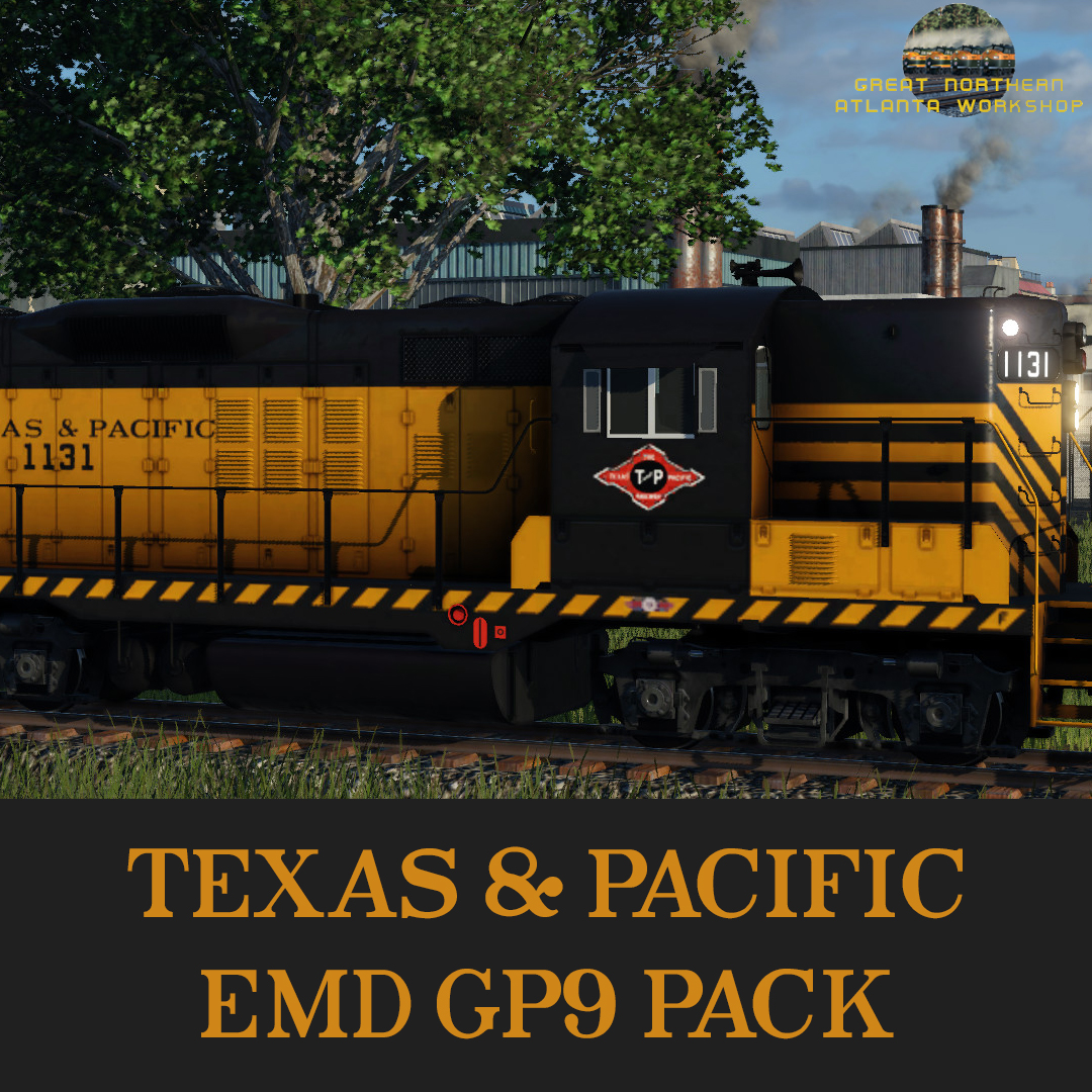 Texas and Pacific Railway EMD GP9 Pack