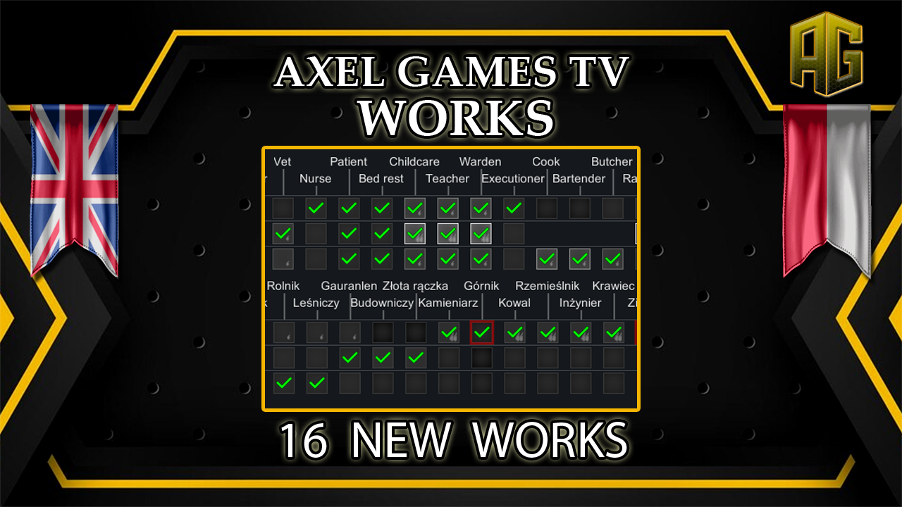 Axel Games TV - Works