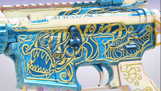 M4A4 | THE GOLDEN FISH Tale (Iridescent)