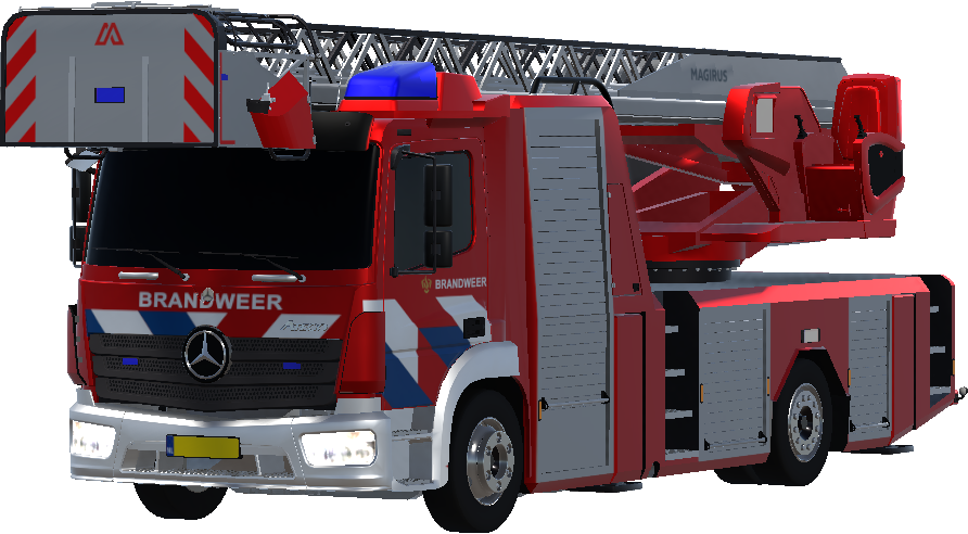 [MB ATEGO '19]Brandweer Ladder