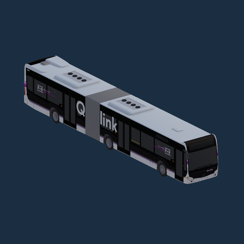 MB Citaro GÜ Q-link Paars Qbuzz GD