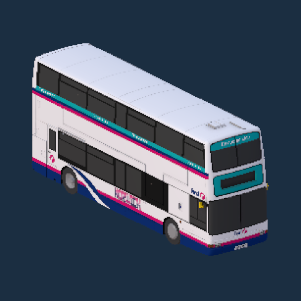 Plaxton President First Eastern Counties Norwich Network Barbie Turquoise Line Branded