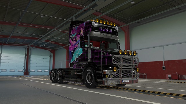 RJL Scania T Susie Deltarune Skin 2