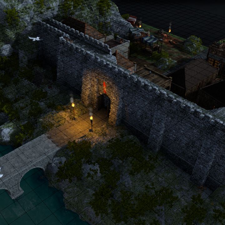 Slums Gate [45x50]