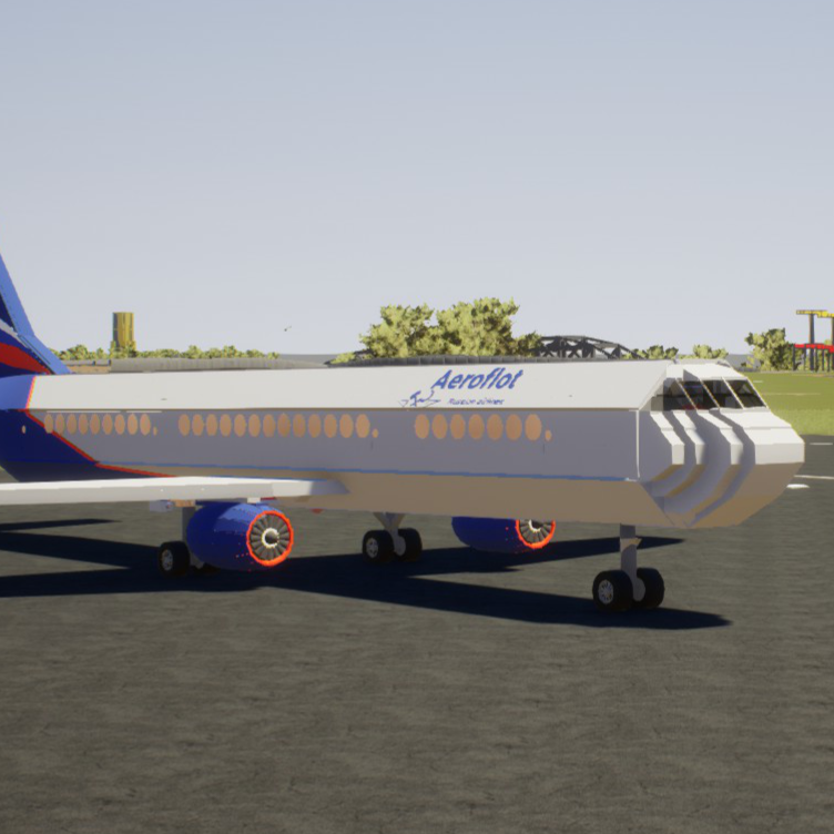 Softbody AIR LINER Airbus A321-211 Aeroflot
