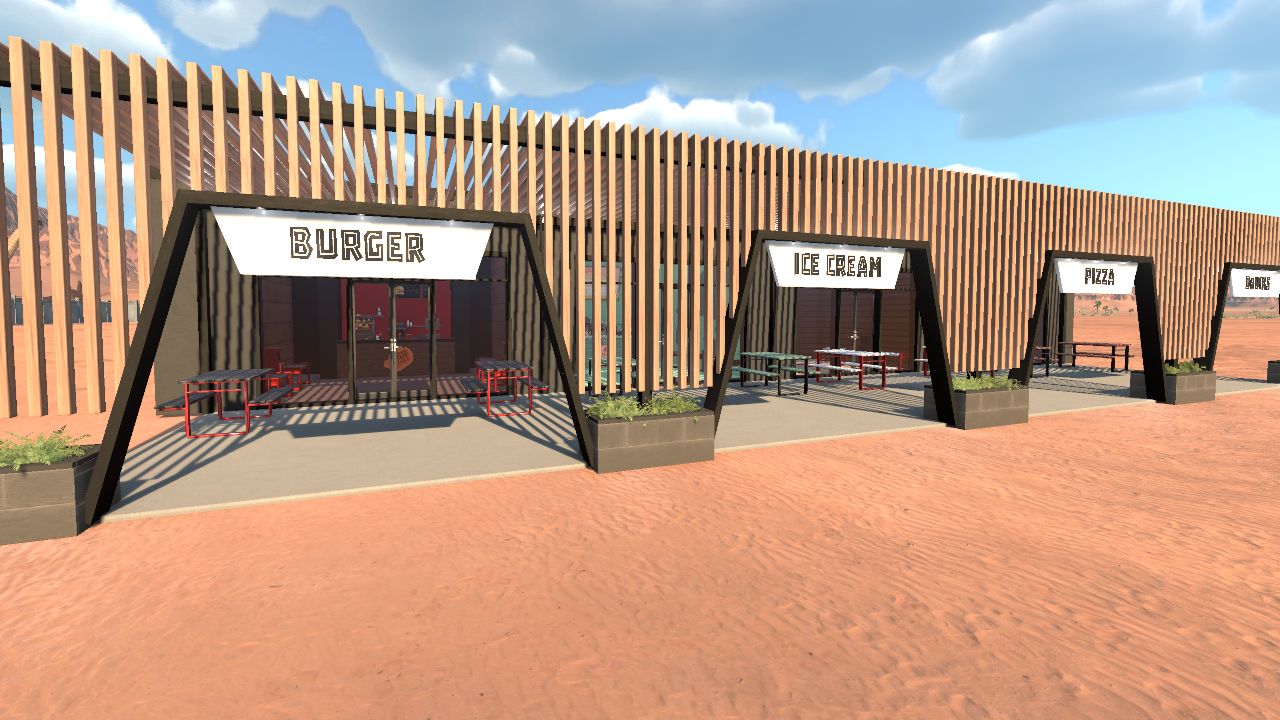 Food plaza