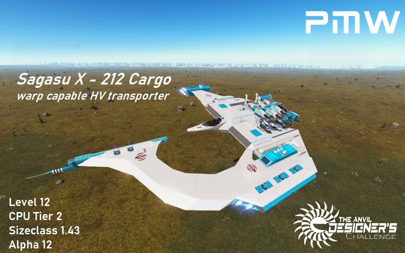 PMW-SV-Sagasu X-212 Cargo (lvl 12 CPU Tier2 HV transporter A12)