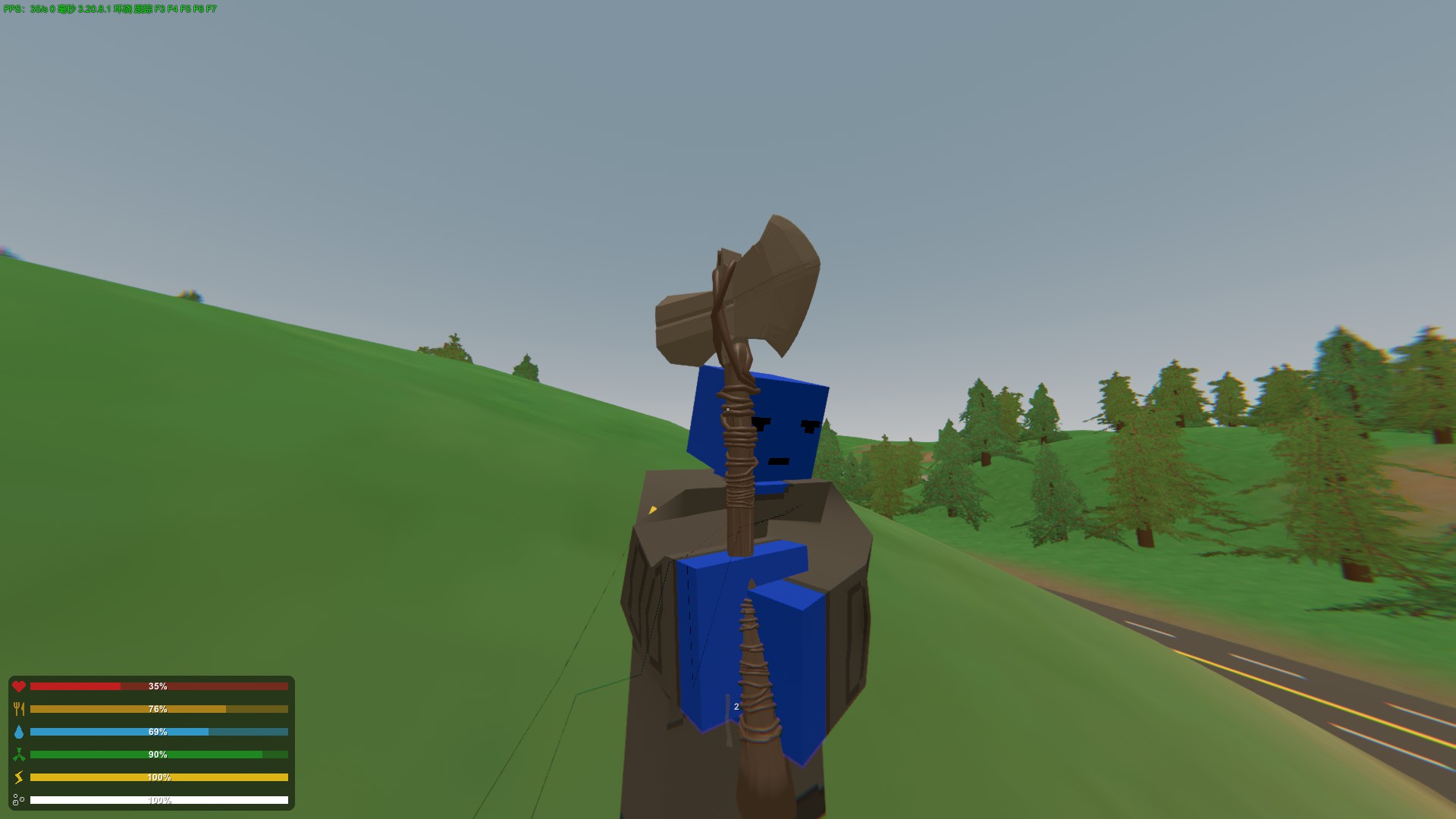 雷神的暴风战斧 – Unturned Mod