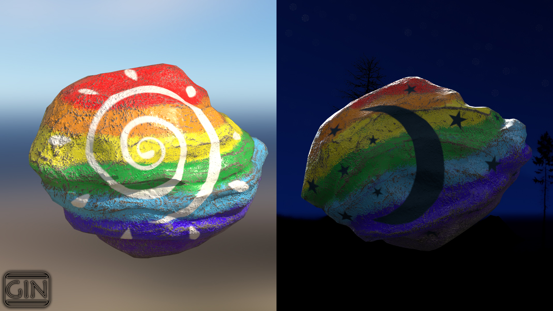 Rainbow Stone