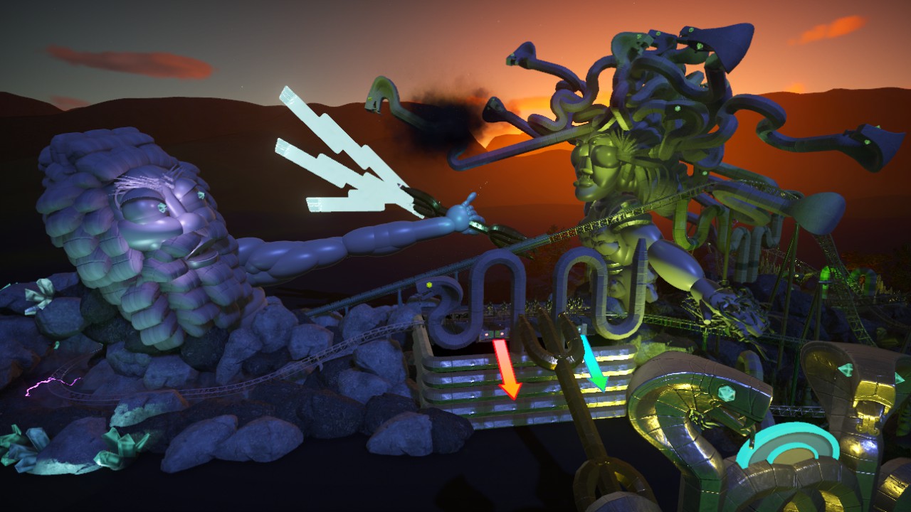 Serpent run - launch coaster