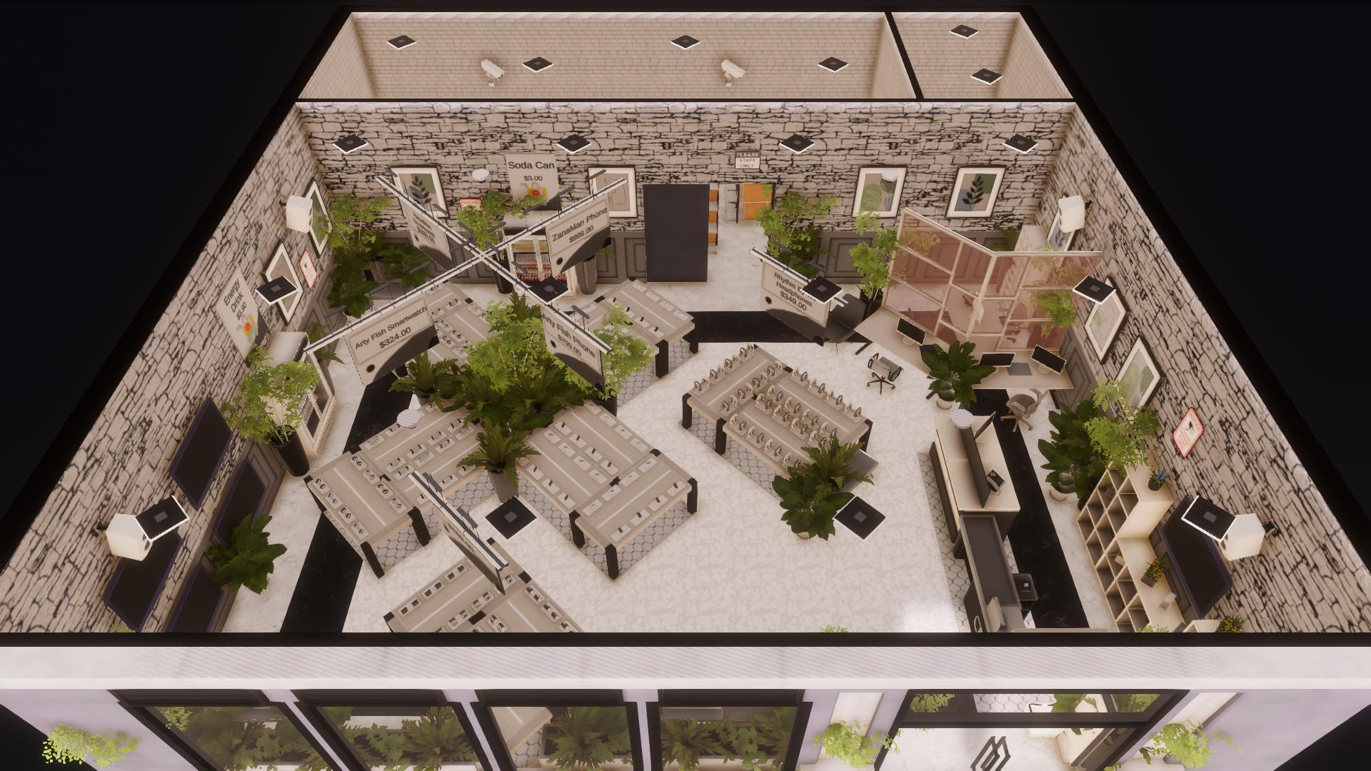 [JH] C2 Electronics Store (MAXED) Monotone