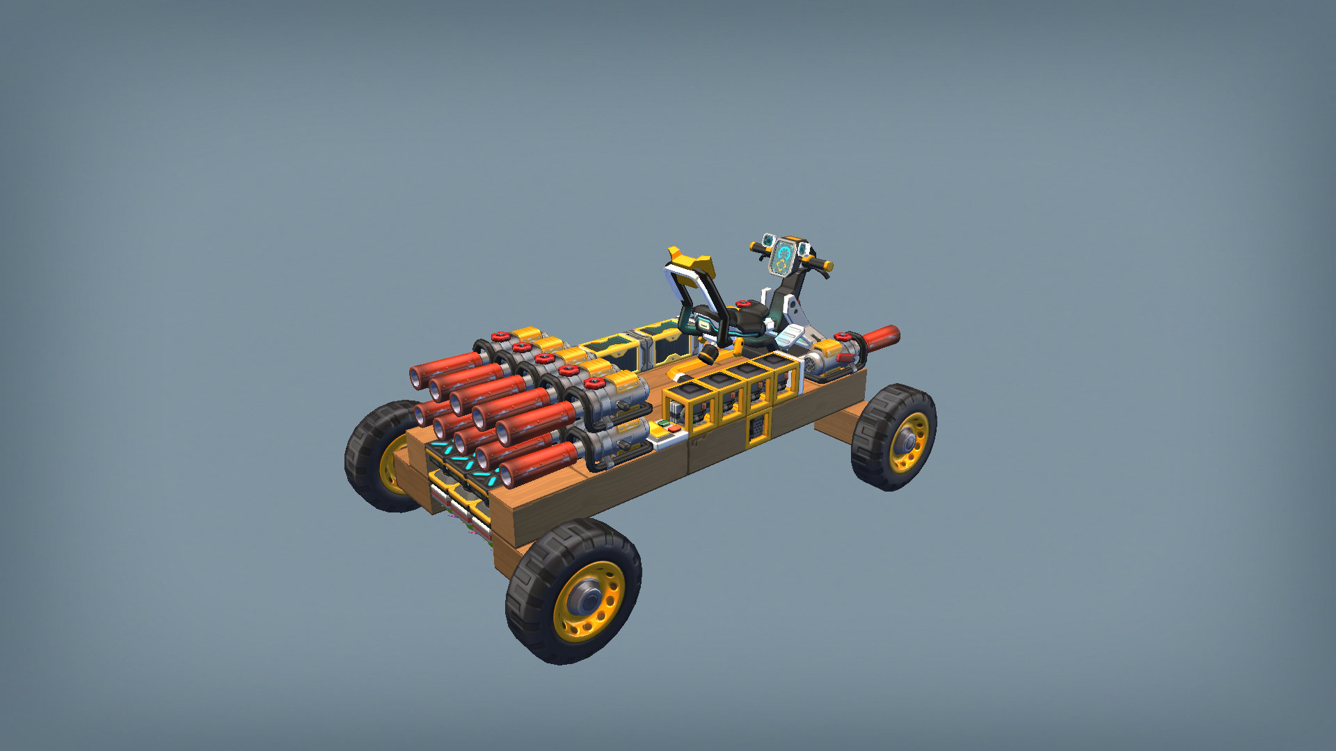 SPUD GUN CAR