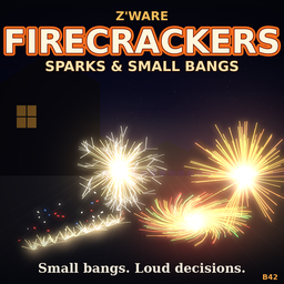 Z'Ware Firecrackers: Sparks & Small Bangs [B42]