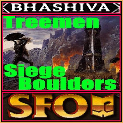 Treeman Siege Boulders (Wood Elf Artillery) For SFO