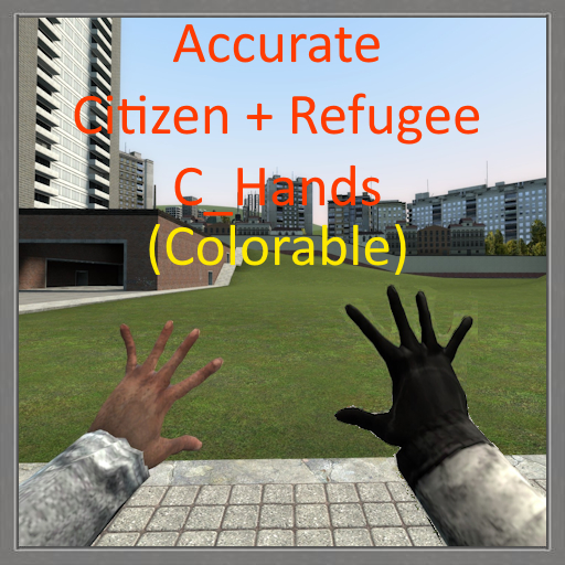 Accurate Citizen + Refugee C_Hands (Colorable)