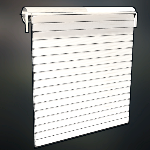 White Garage Door