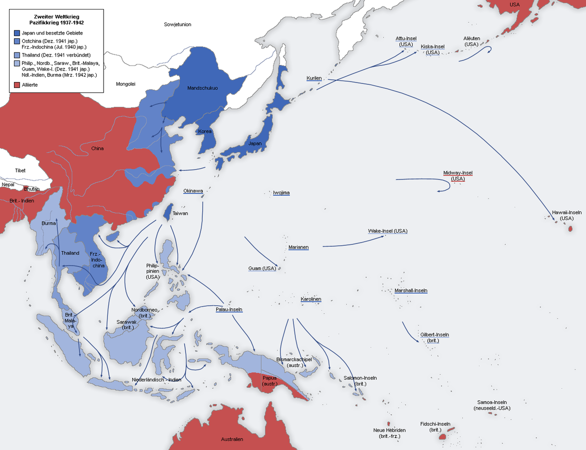 Pacific War Practice 2vs2 preview