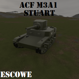ESCOWE: American Car and Foundry M3a1 Stuart