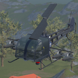 OA. SUH-1AB (4-30cm MGATGM-1A "Itikka"). v1956