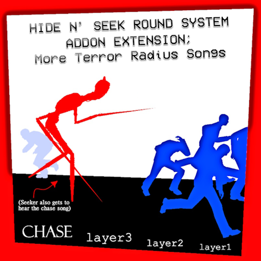 Hide N' Seek Round System Addon Extension; More Terror Radius Songs