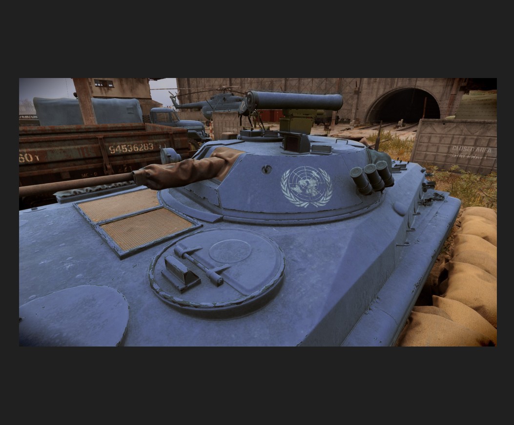 I.P.S.F. to UN (Blue Vehicle)