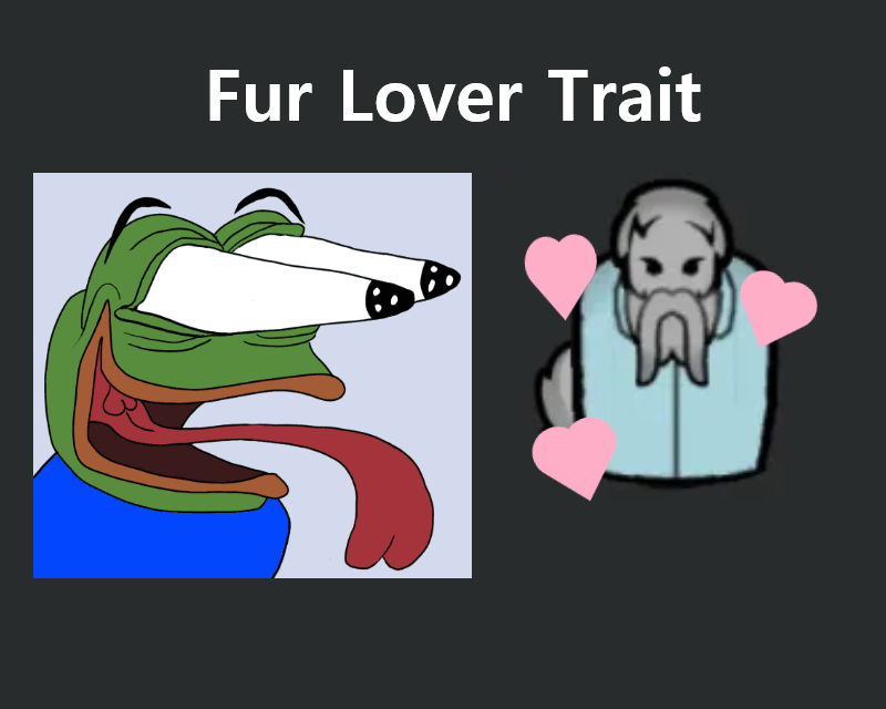 Furry Lover Trait