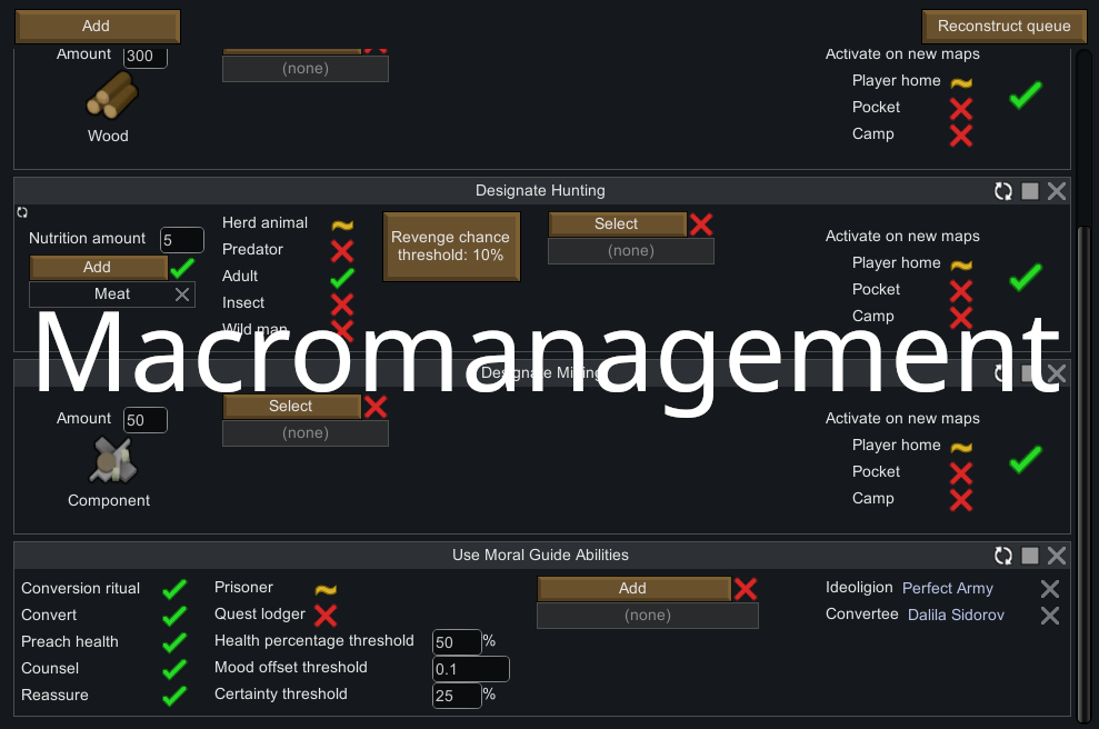 Elosth's Macromanagement